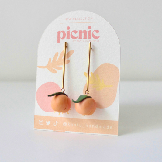 Pendientes Peach Parfait