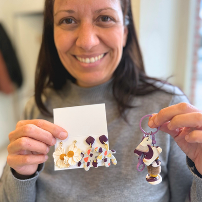 Taller de pendientes y llavero