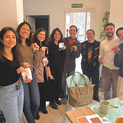 Taller de pendientes y llavero