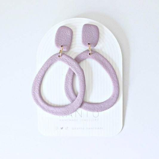 Pendientes Dolomita Maxi Unicolor