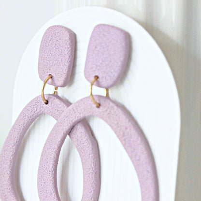 Pendientes Dolomita Maxi Unicolor