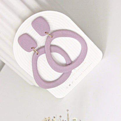 Pendientes Dolomita Maxi Unicolor