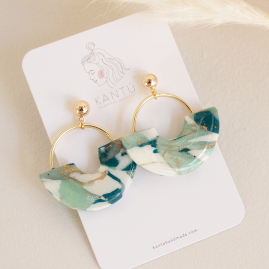 Pendientes Neptuno Midi